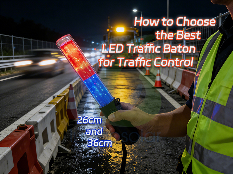 How to Choose the Best LED Traffic Baton for Traffic Control